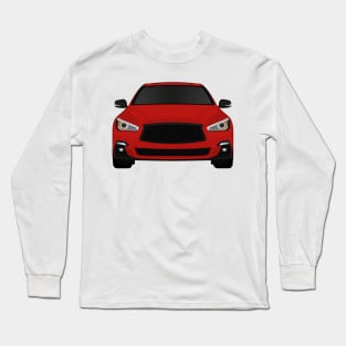 Q50 Red Long Sleeve T-Shirt